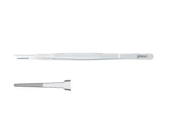 Forceps dissecting Gerald serrated straight 175mm