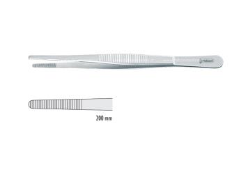 Forceps dissecting Falcon-Standard serrated 200mm