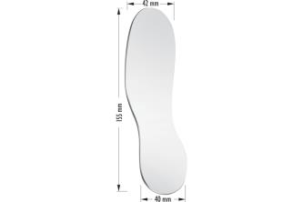  Photographic mirror double sided Front surface Buccal
