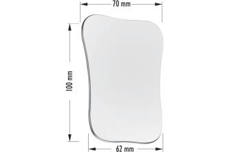 Photographic mirror double sided Front surface Palatal adult - standard