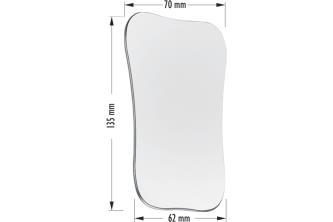 Photographic mirror double sided Front surface Palatal adult - maxi