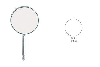 Specchietti concavi ° 20mm fig. 3 (conf. 12 pezzi)