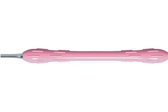 Easy-Color Mirror handle simple stem (Pink)