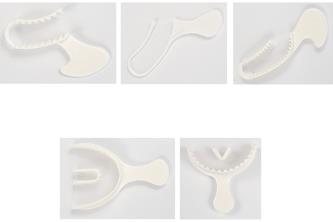 Disposable impression trays ass. (Pack of 35 pcs)