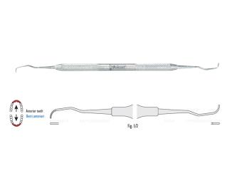 Classic-Round Curette Gracey fig. 1/2 TOP QUALITY