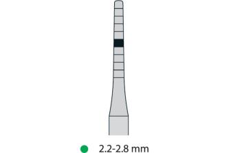 Osteotomo per condensazione - inox -retto 2,2-2.8 mm